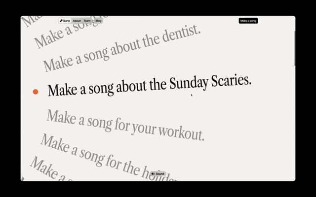 Make A Song With Suno - The FWA