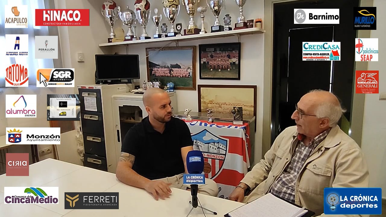 JOEL  SAURA  ENTRENADOR  DEL  AT.MONZÓN  GIGAMONTRANS  DE LIGA  NACIONAL JUVENIL  Y  AYUDANTE DE  MARIANI  EN  EL  AT.MONZÓN  ALUMBRA   3ª RFEF