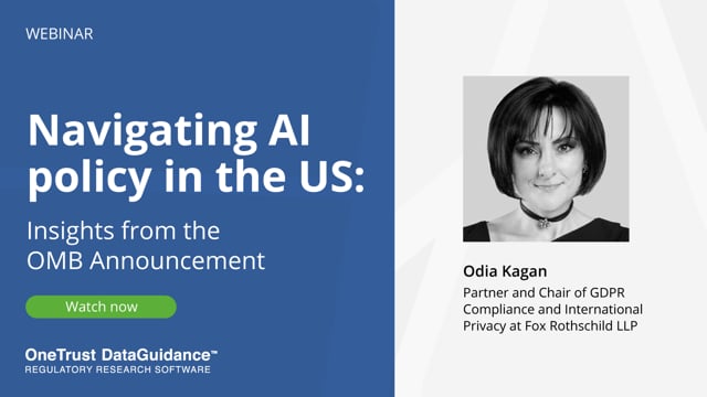 Navigating AI policy in the US: Insights on the OMB Announcement