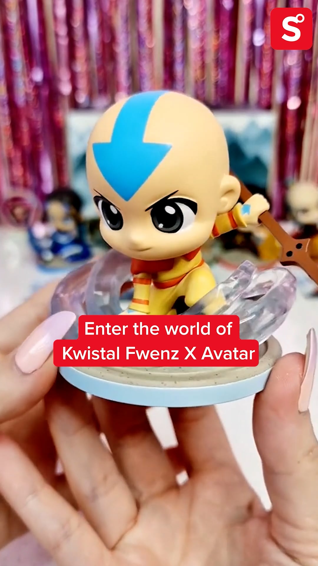 Kwistal Fwenz X Avatar: The Last Airbender Series-1 Vinyl Figure 