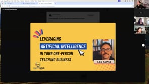 Recording: Using AI in your Business