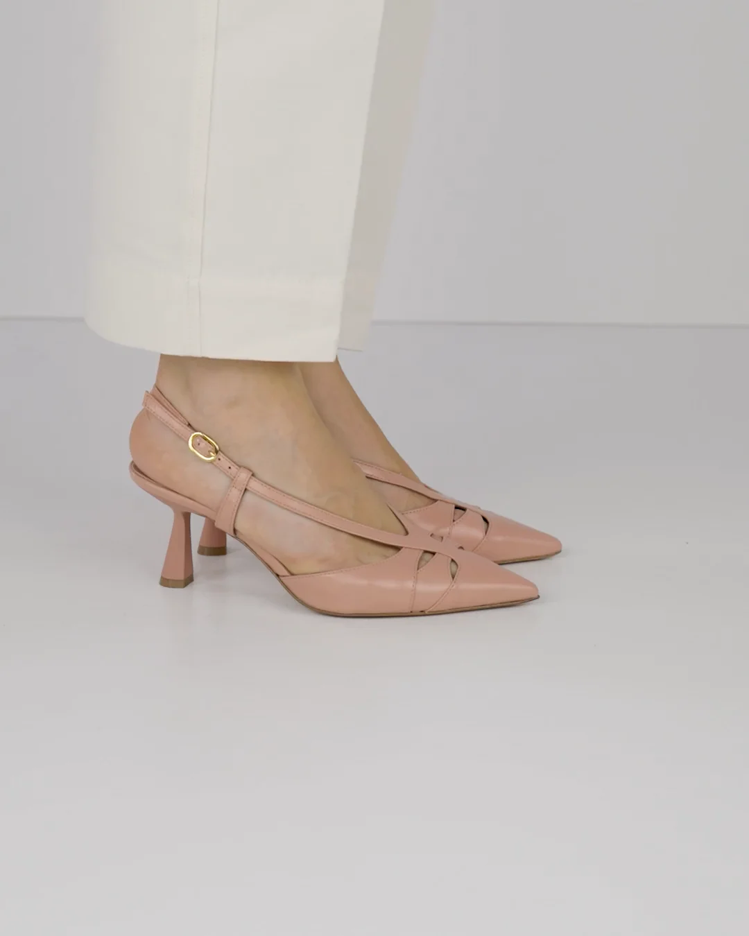 パンプス ALORA SLINGBACK DECOLLETE Décolleté Alora slingback in pelle cucita a mano | Michael