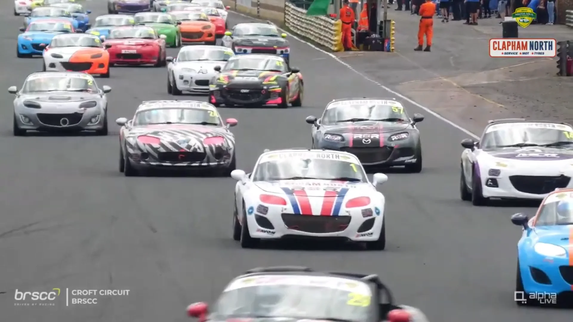 BRSCC | CLAPHAM NORTH MOT MAZDA MX-5 SUPERCUP