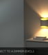 Video Diletta Modern Up Down Wall Light - 1xG9 - White