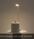 Video Aaron Classic Floor Lamp - LED Dim. - 1x10W 4000K - Matt Gold