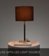 Video Lucide MAYA - Table lamp - 26 cm - 1xE27 - Black