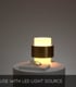 Video Firmin Classic Table Lamp - Ø 20cm - 1xE27 - Matt Gold