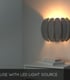 Video Lucide SPENCER - Wall light - 1xE27 - Grey