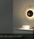 Video Bentjer Modern Reading Wall Light - Ø 14cm - LED - 1x11W 3000K - Black