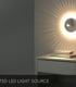 Video Bentjer Modern Reading Wall Light - Ø 14cm - LED - 1x11W 3000K - White