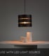 Video Lucide ROSAS - Pendant light - 26 cm - 1xE27 - Black