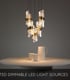 Video Lucide KLIGANDE - Pendant light - 30 cm - LED Dim. - 5x8W 2700K - Matt Gold / Brass