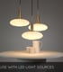 Video Singala Modern Pendant light - 3xE27 - Matt Gold / Brass