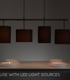 Video Lucide MAYA - Pendant light - 4xE27 - Black