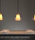 Video Gunhild Classic Pendant light - 3xE27 - Transparant