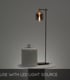Video Joanet Modern Floor Lamp - 1xE27 - Smoke Grey