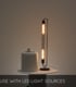 Video Calixt Modern Floor Lamp - 2xE27 - Black
