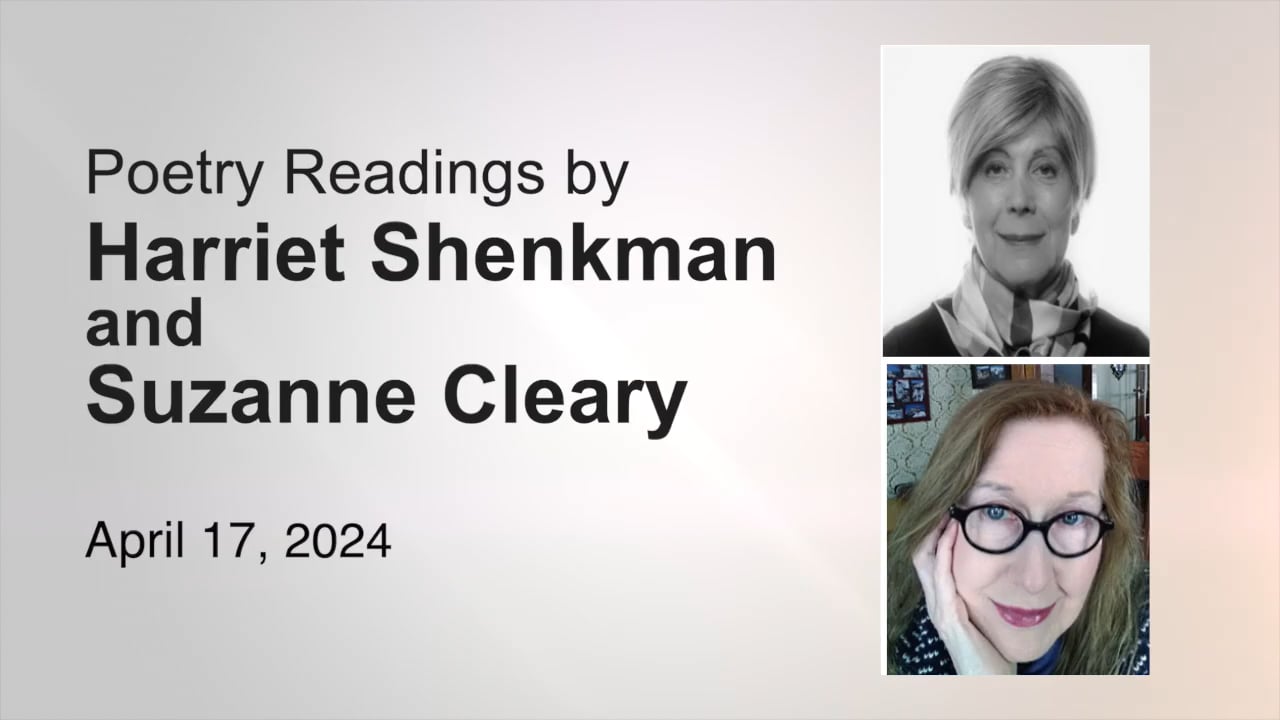 Poetry Readings by Harriet Shenkman & Suzanne Cleary