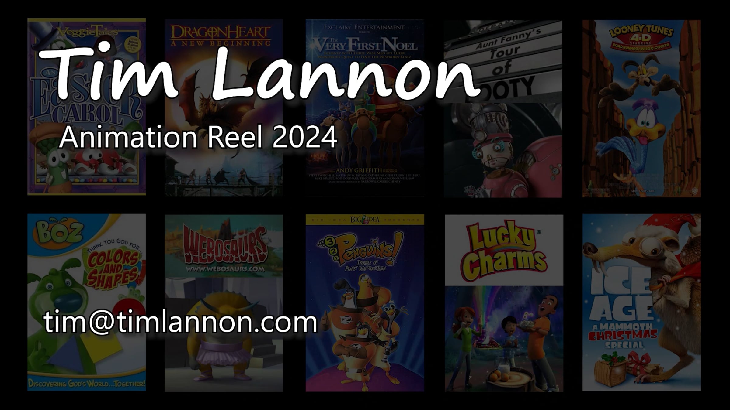 Tim Lannon Animation Reel 2024 | Videos & Movies on Vimeo