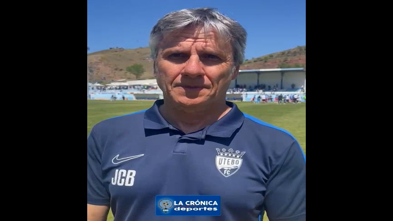 JUAN CARLOS BELTRÁN (Entrenador Utebo. Su equipo se clasifica por segunda vez consecutiva para el Play Off) CD Brea 0-2 CF Utebo / Jor. 32 - Segunda Rfef / Gr 2