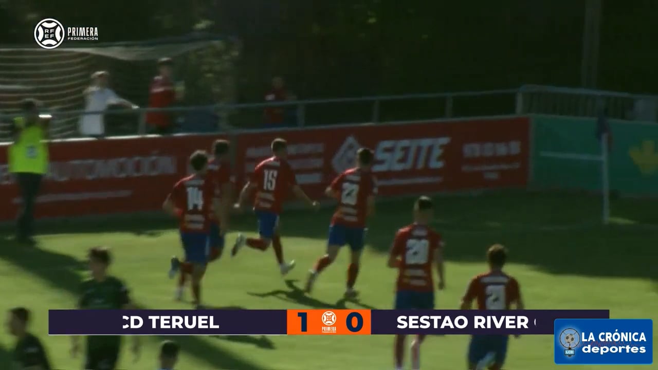 (RESUMEN Y GOL) CD Teruel 1-0 Sestao River / Jor 33 - Primera Rfef / Gr 1