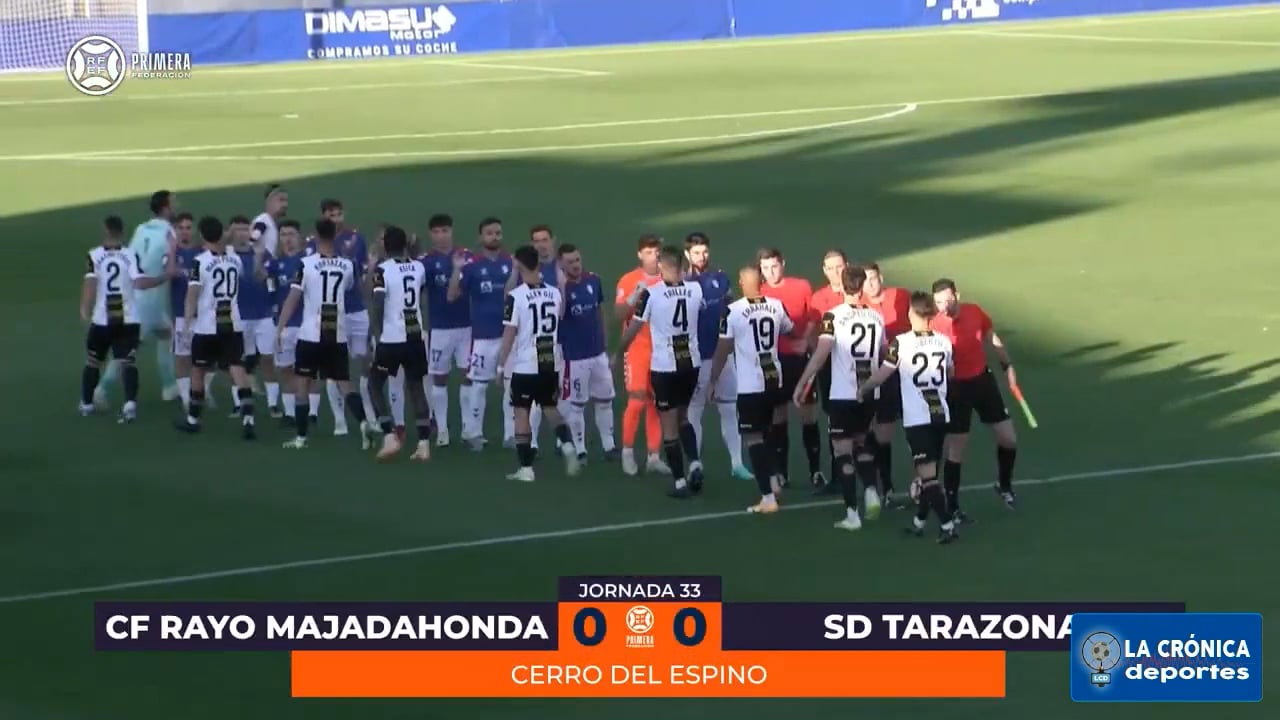 (RESUMEN) CF Rayo Majadahonda 0-0 SD Tarazona / Jor 33 - Primera Rfef / Gr 1