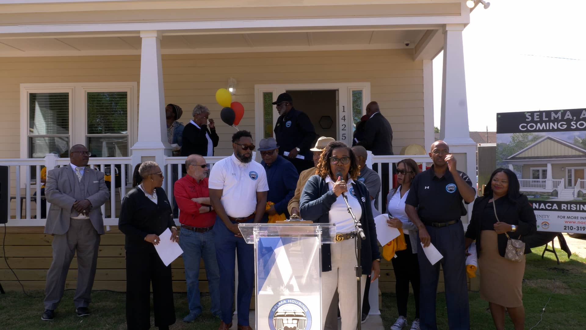 Selma House Giveaway Lottery Press Conference April 21 2024 NACA Selma