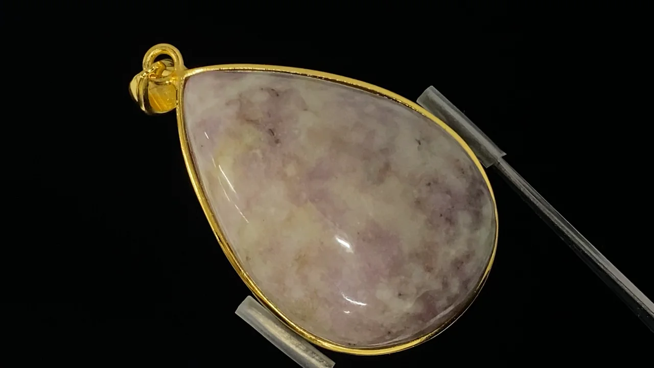 動画】【1点もの】パキスタン産ハックマナイト ペンダントトップ 18KGP