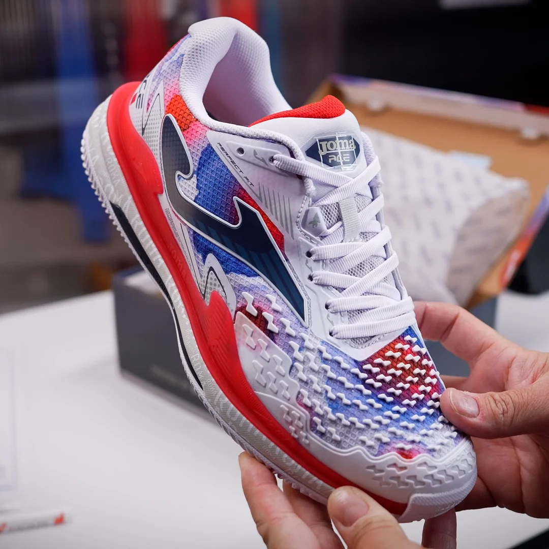 Shoes Ace Roma 24 clay unisex white red | JOMA®