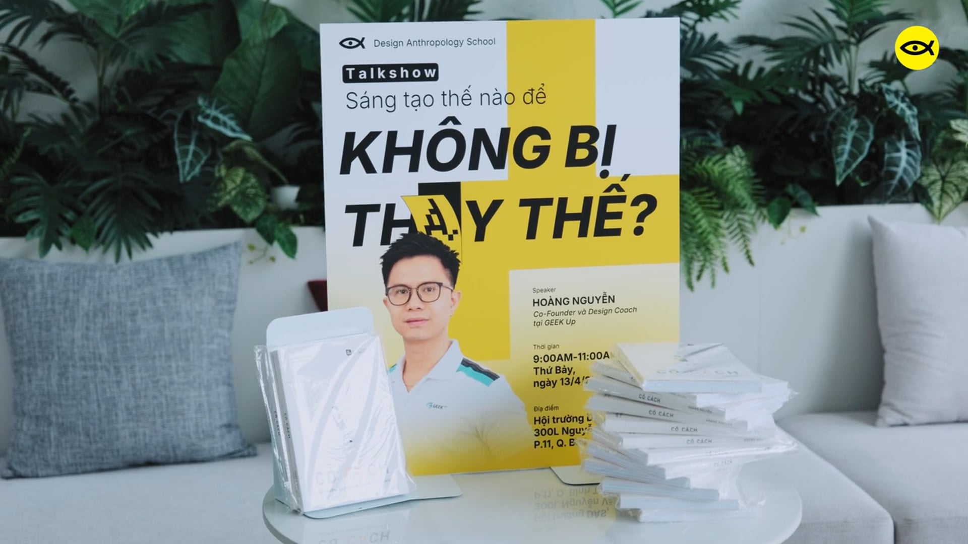 DESIGN ANTHROPOLOGY SCHOOL | TALKSHOW "SÁNG TẠO THẾ NÀO ĐỂ KHÔNG BỊ THAY THẾ?" RECAP VIDEO