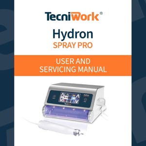 Spray micromotor with digital display and LED handpiece Hydron Spray Pro Tecniwork