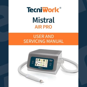 Mistral Air Pro Tecniwork micromotor with brushless suction