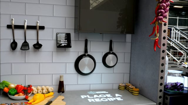 VM and D Show Mini Projector Kitchen Concept