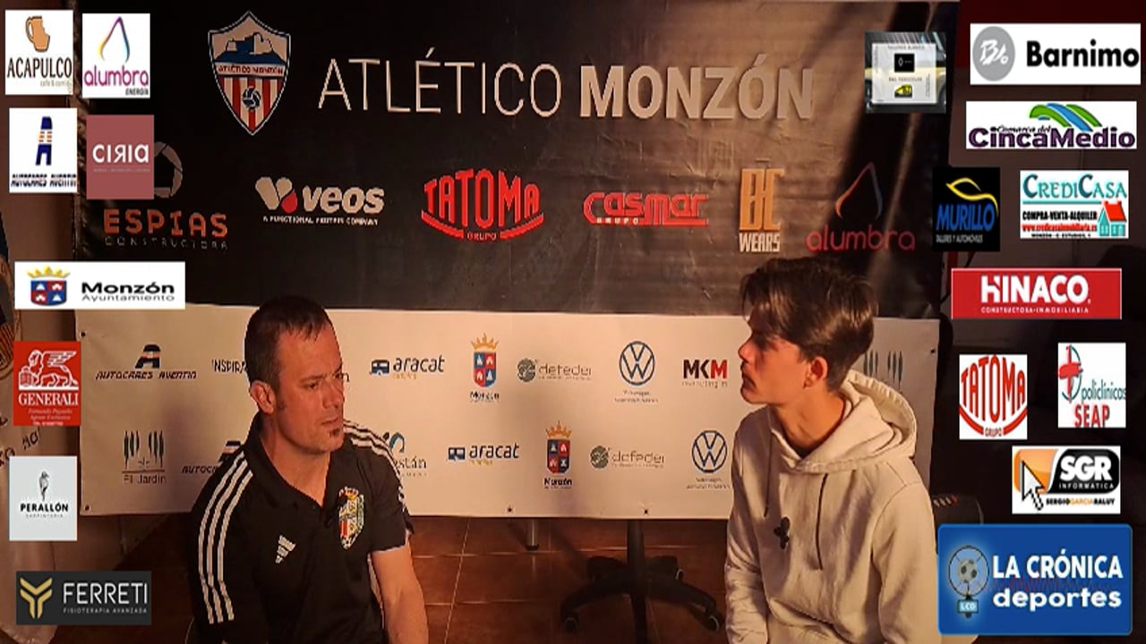 JAVIER  ROMERO (Entrenador Caspe) At Monzón Alumbra 0-1 CD Caspe / J 30 / 3ª División