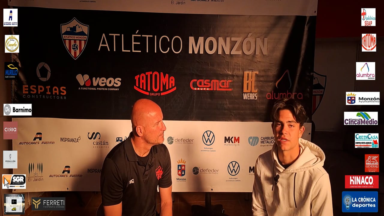 ISMAEL  MARIANI (Entrenador Monzón) At Monzón Alumbra 0-1 CD Caspe / J 30 / 3ª División