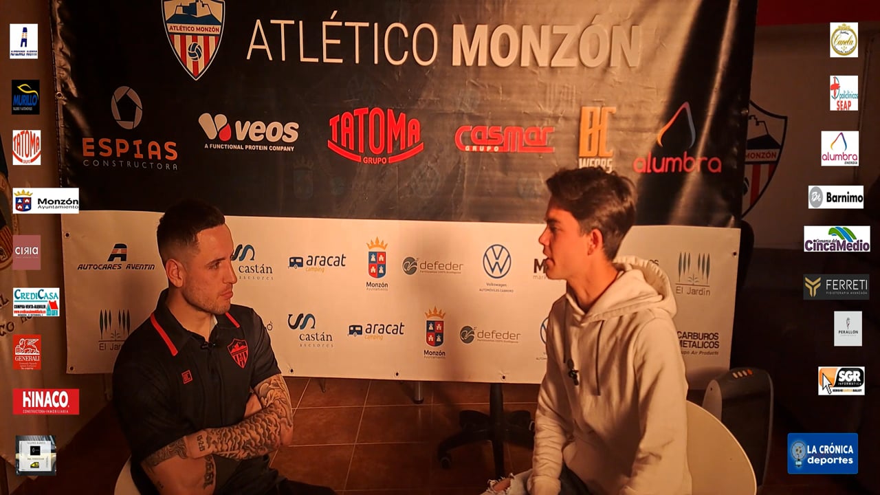 ERIC  JEREZ (Jugador Monzón) At Monzón Alumbra 0-1 CD Caspe / J 30 / 3ª División