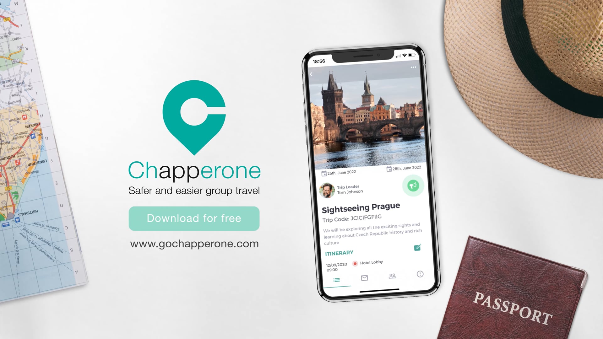 Chapperone - Safer and easier group travel