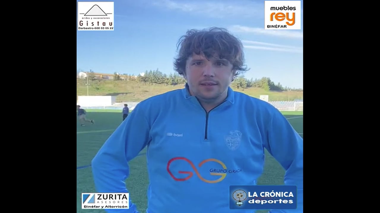 LUIS ARCAS (Entrenador Binéfar) SD Ejea 0-0 CD Binéfar / Jor. 30 / Tercera Rfef