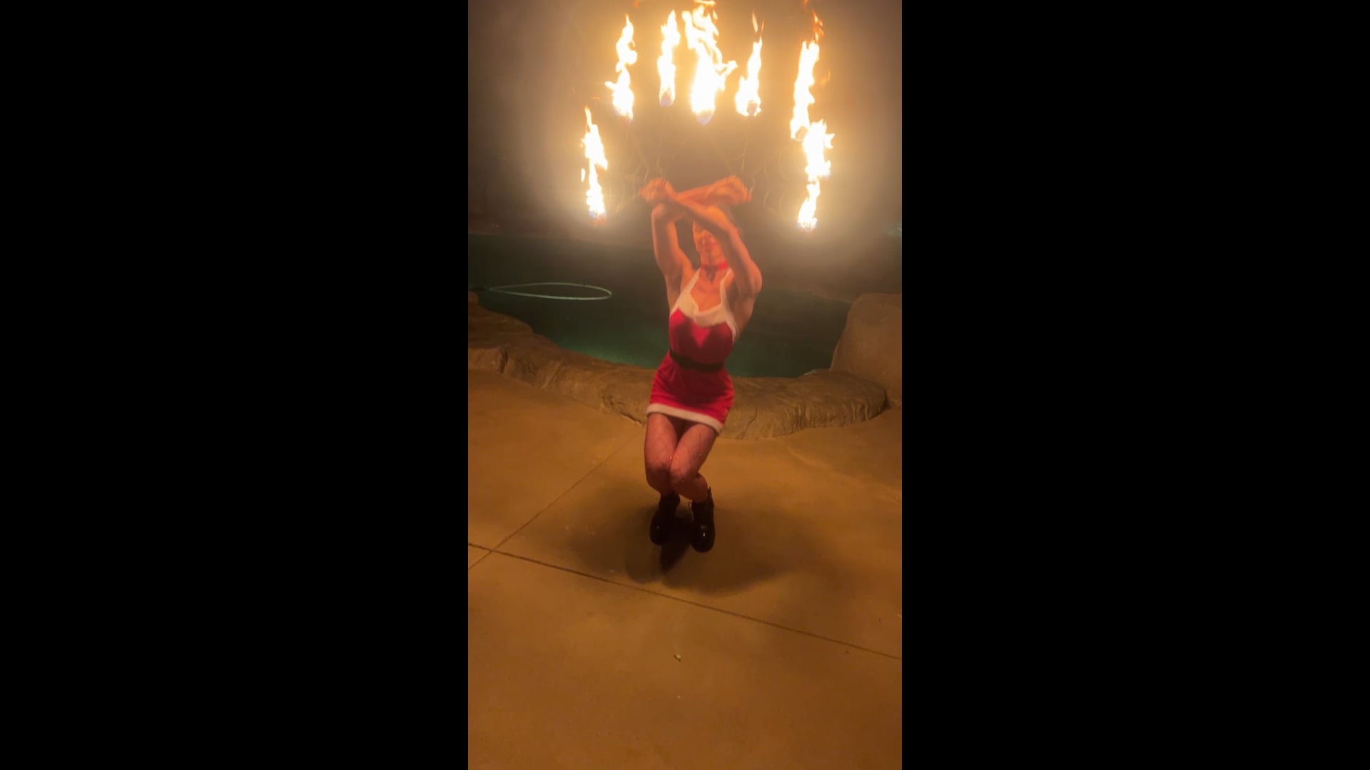 Promotional video thumbnail 3 for Fire Eating - Silk Fans - Hand Balancing