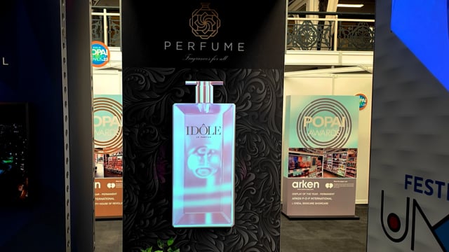 Foamex Perfume Bottle Projection Mapping Concept