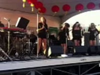 The Midnighters performing on Friday, August 12, 2011 from the Dragon Boat Festival in Victoria Inner Harbour.