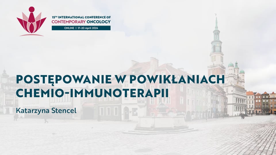 Grafika dla Postępowanie w powikłaniach chemio-immunoterapii