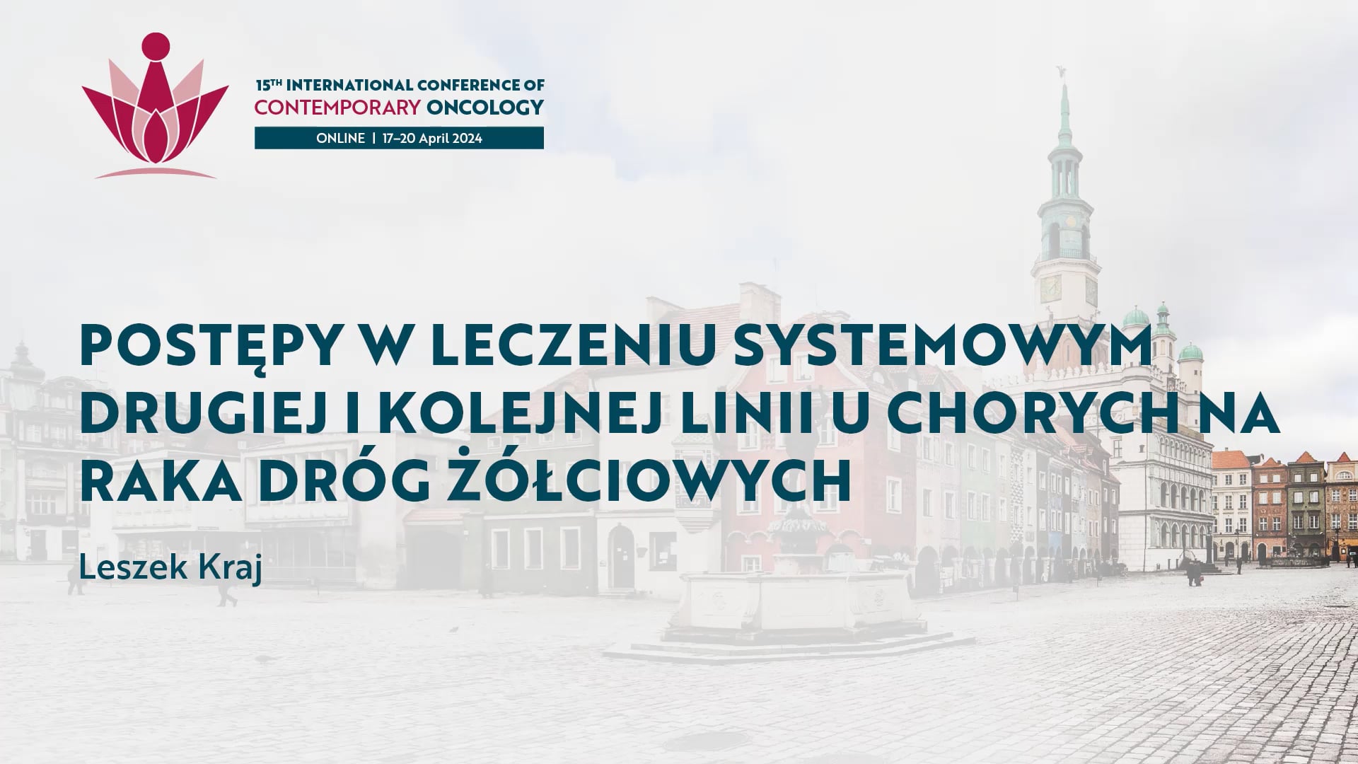 Grafika VOD dla Postępy w leczeniu systemowym drugiej i kolejnej linii u chorych na raka dróg żółciowych