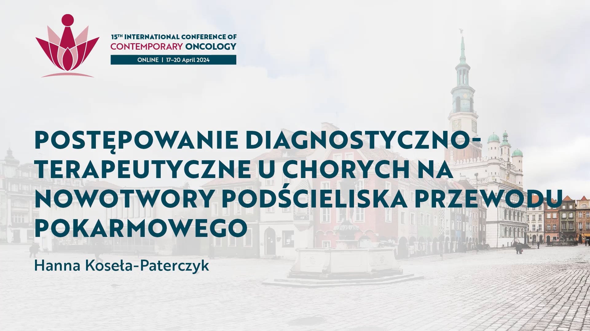 Grafika VOD dla Postępowanie diagnostyczno-terapeutyczne u chorych na nowotwory podścieliska przewodu pokarmowego