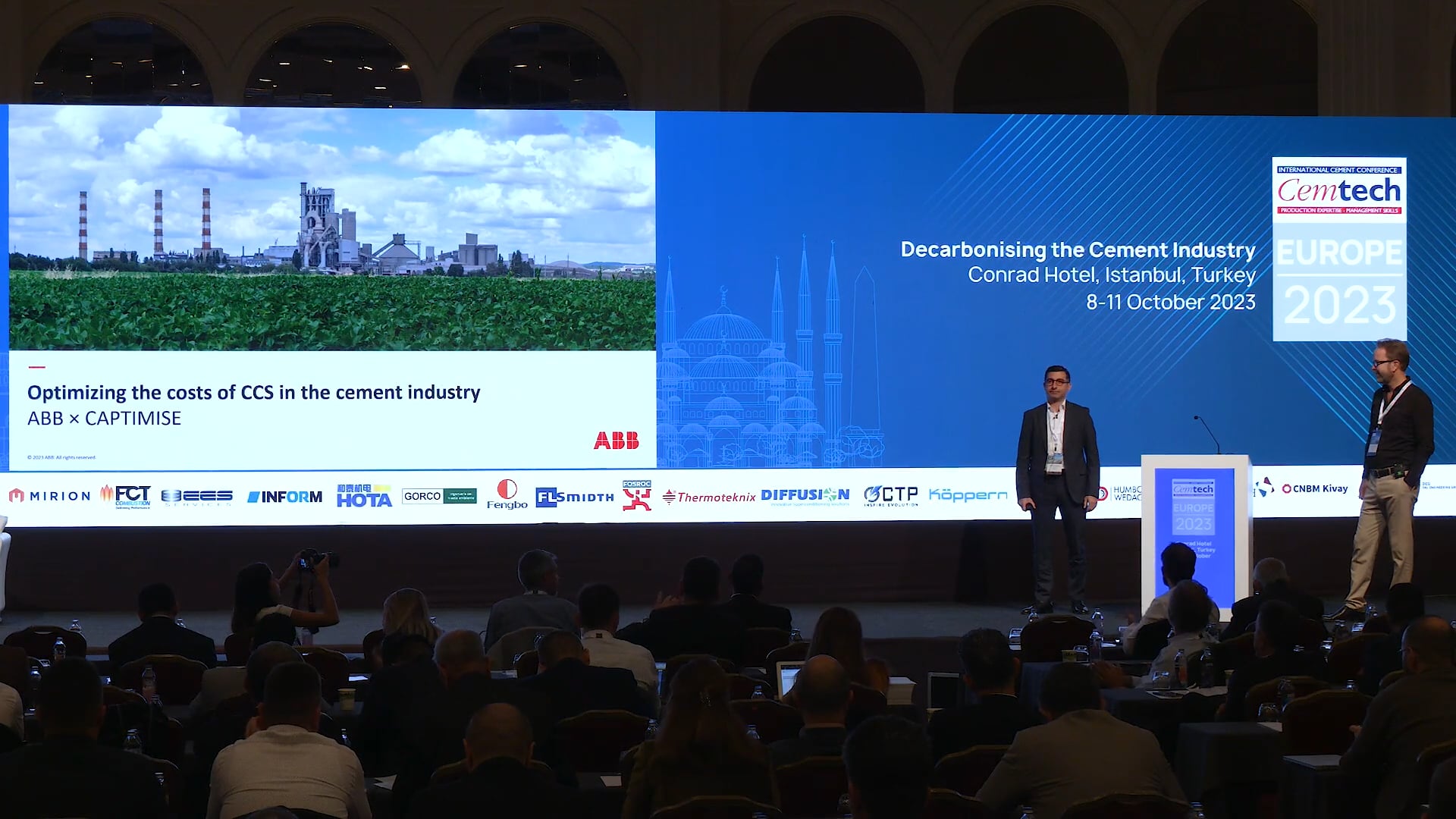 Optimising the costs of CCS: Ilten Karadag, ABB (Turkey) & Mattias Jones, Captimise (Sweden)
