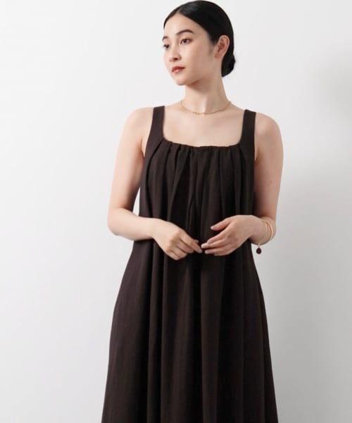 BABYLONE バビロン タックフレアドレス ワンピース 楽天市場】【SALE／20%OFF】タックフレアドレス BABYLONE