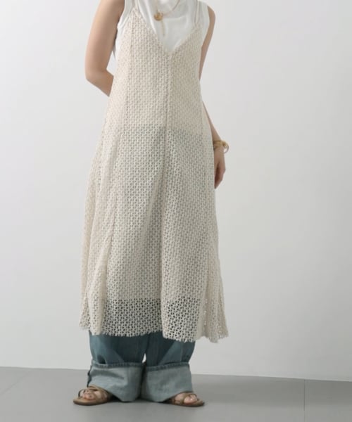 ケーブル刺繍キャミワンピース | [公式]バビロン（BABYLONE）通販