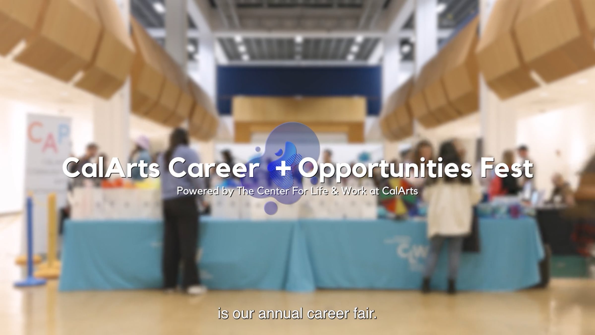 CalArts Career + Opportunities Fest 2024 | Videos & Movies on Vimeo