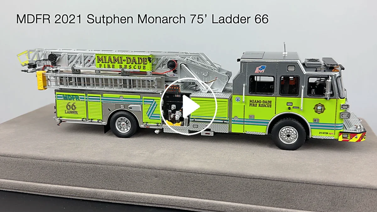 Fire Replicas 1:50 scale model of Miami-Dade Fire Rescue 2021