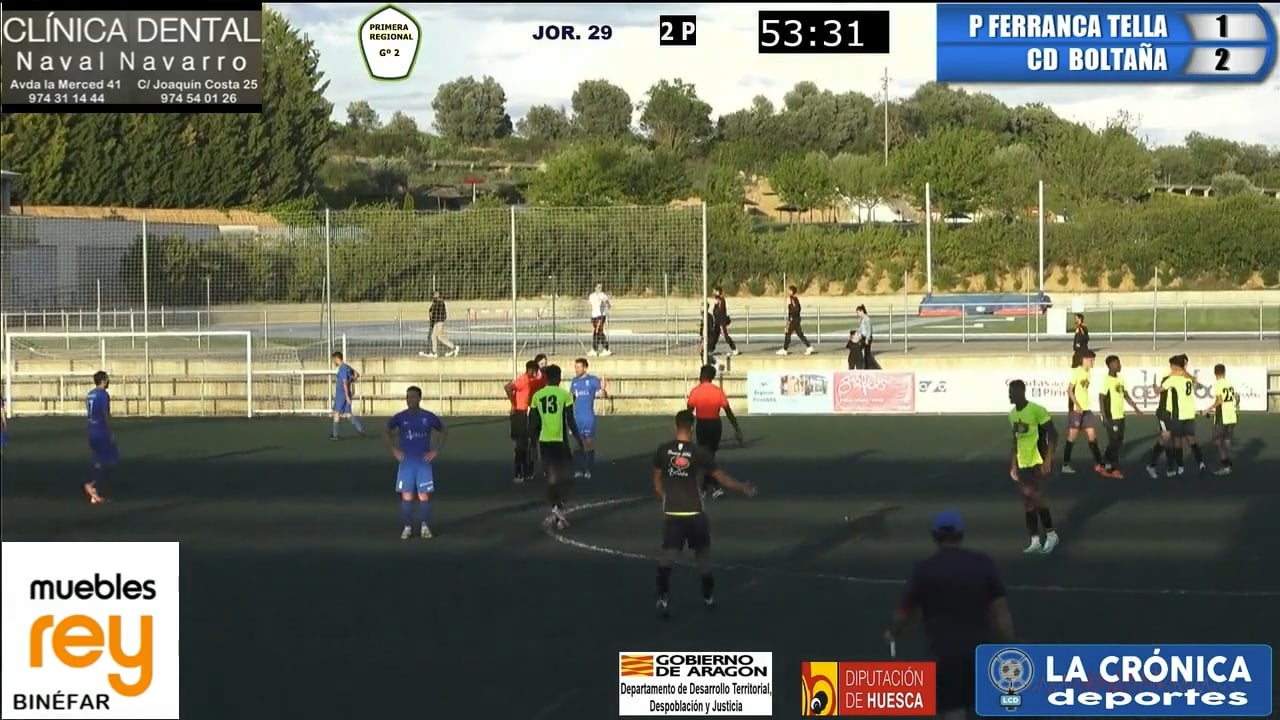 (RESUMEN Y GOLES) Peña Ferranca Tella 1-2 CF Boltaña / Jor. 29 / Primera Regional Gr 2
